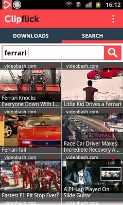 Video Downloader FREE android App screenshot 1