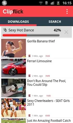 Video Downloader FREE android App screenshot 3